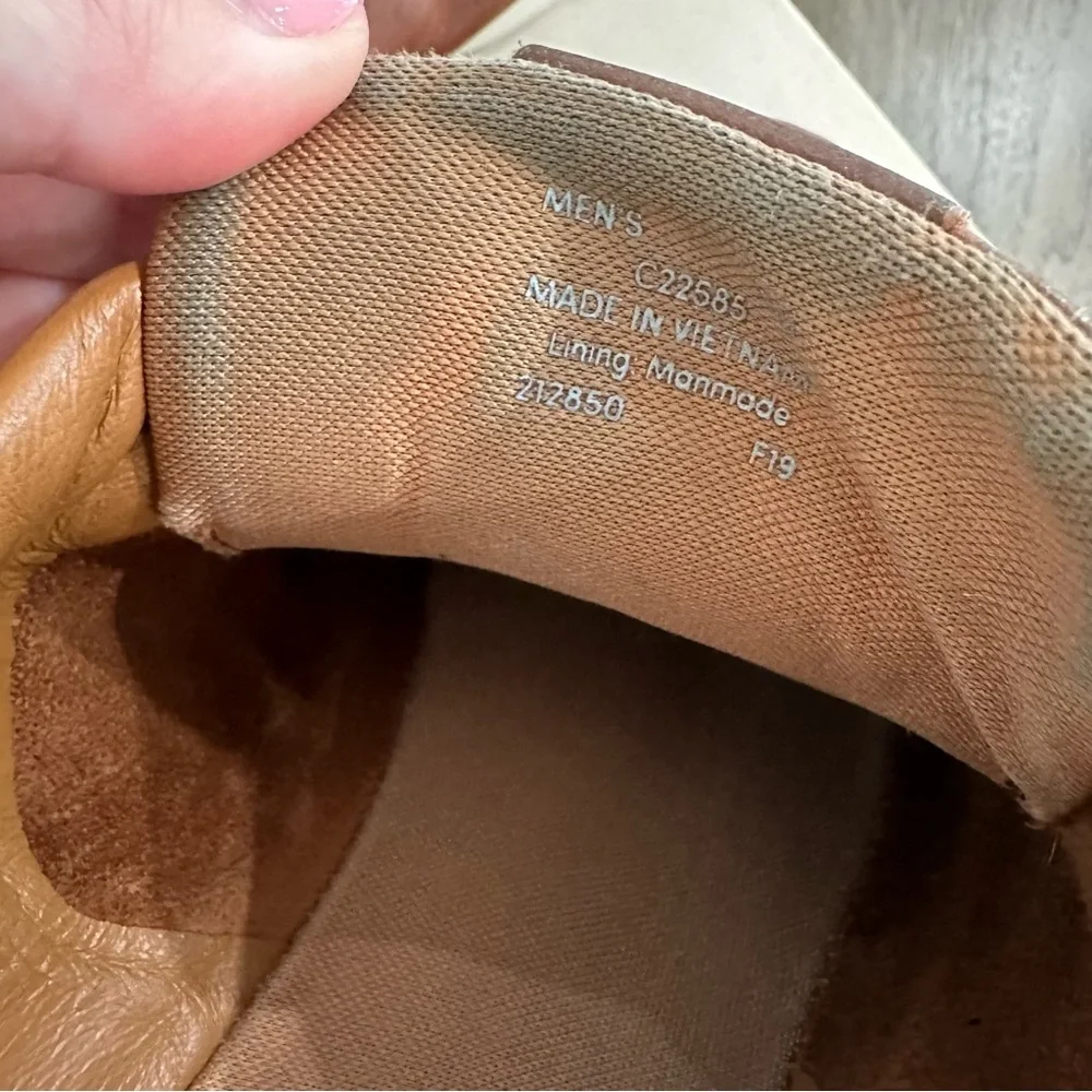 Cole Haan GrandPro Tennis Sneakers Men’s 12 Woodbury Handstain Brown Leather